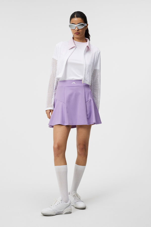 Tory 3D Mesh Jacket / White
