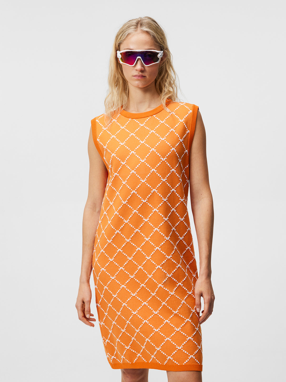 Fiona Knitted Dress / Russet Orange