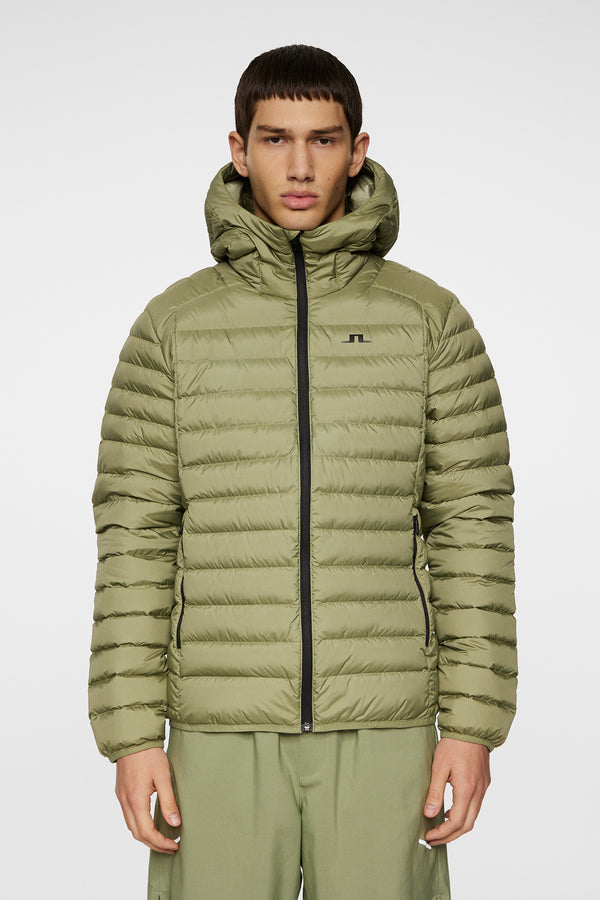 Oden Light Down Hood / Oil Green