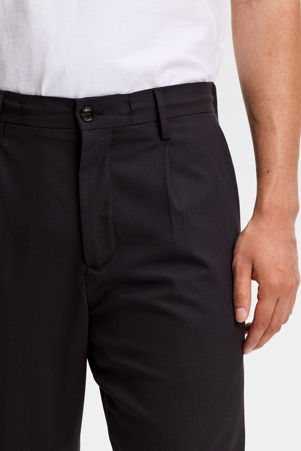 Harris Stretch Wool Pants / Black