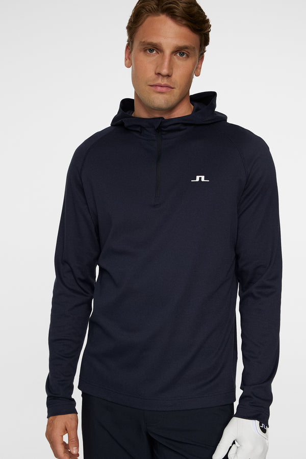 Mario Quarter Zip Hood / JL Navy