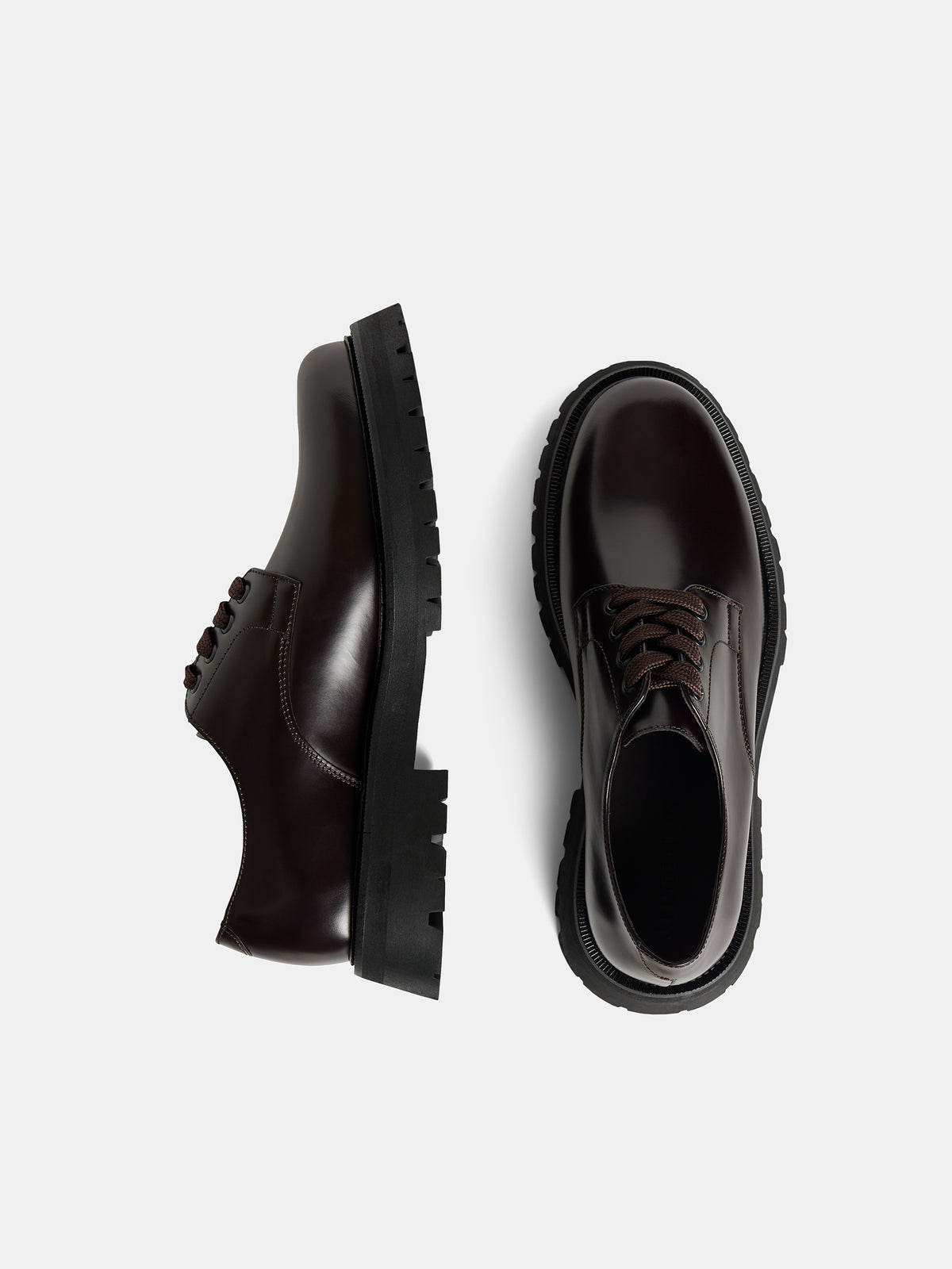 Derby Leather Shoe / Delicioso