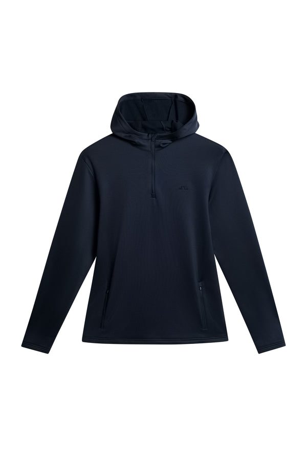 Aerial Quarter Zip Hood / JL Navy