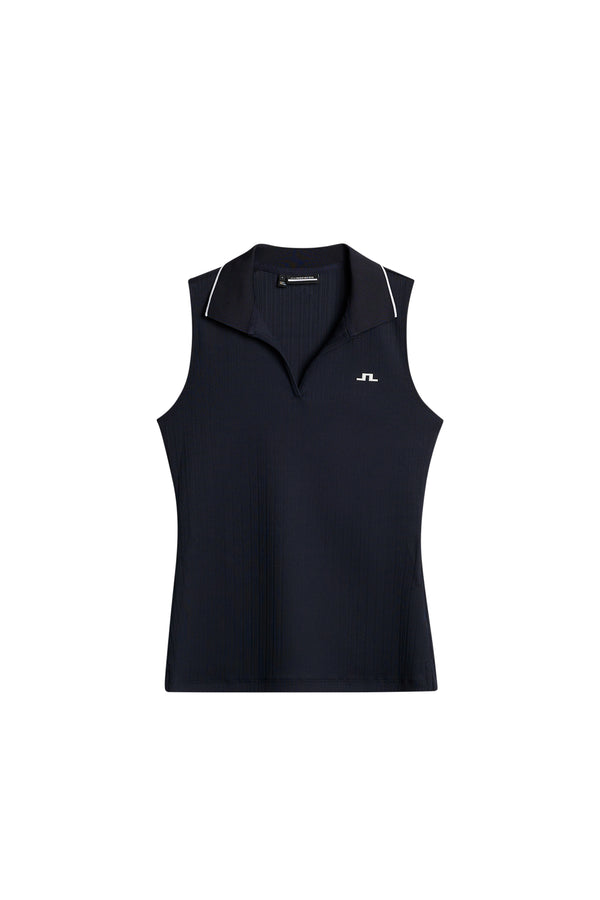 Delilah Sleeveless Top / JL Navy