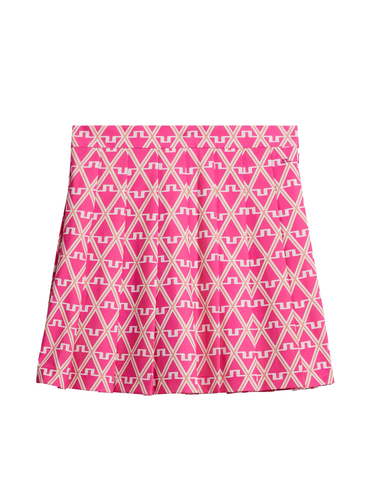 Adina Print Skirt / Geo Fuchsia Purple