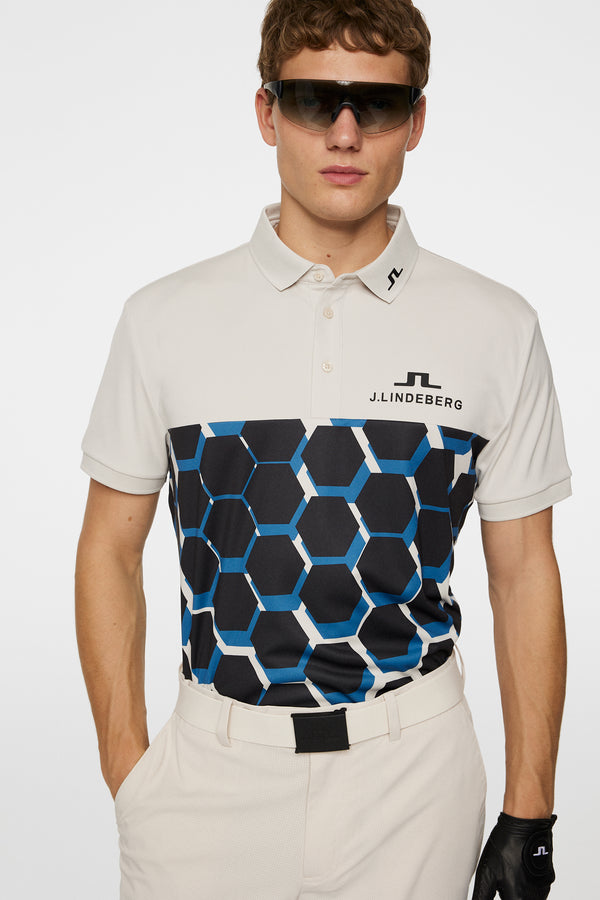 Jeffrey Tour Polo / Causeway Blue