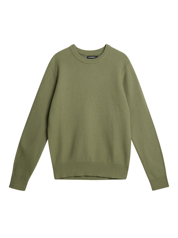 Arthur Knit Org Cotton / Oil Green