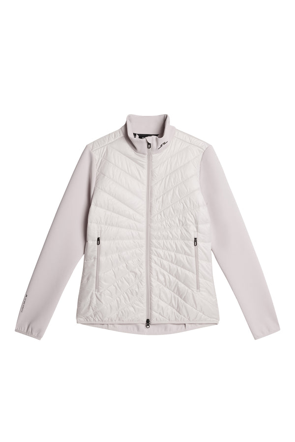 Madde Quilt Hybrid Jacket / Grey Lilac