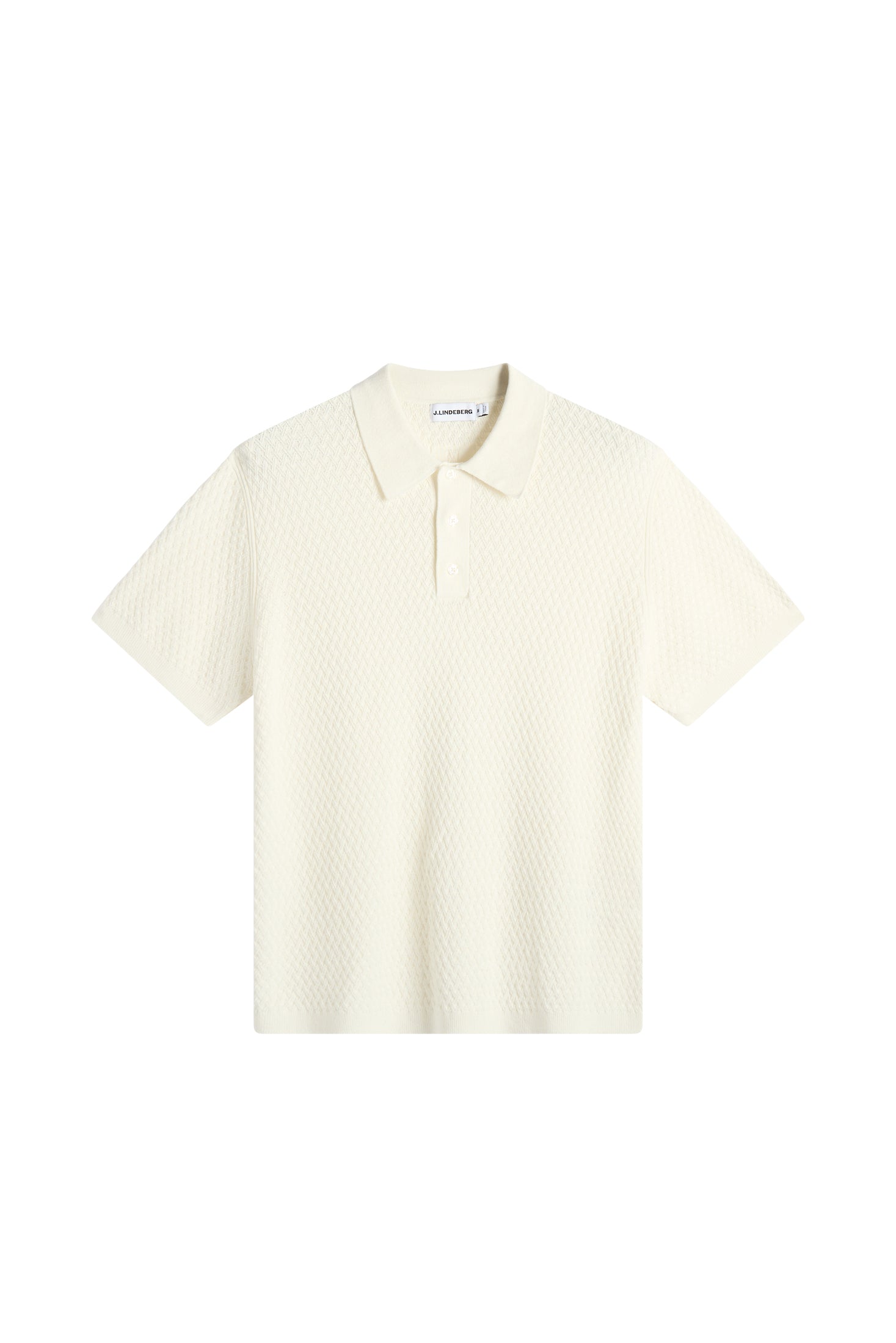 Jacques Structure Knit Polo / Tofu | J.Lindeberg Official