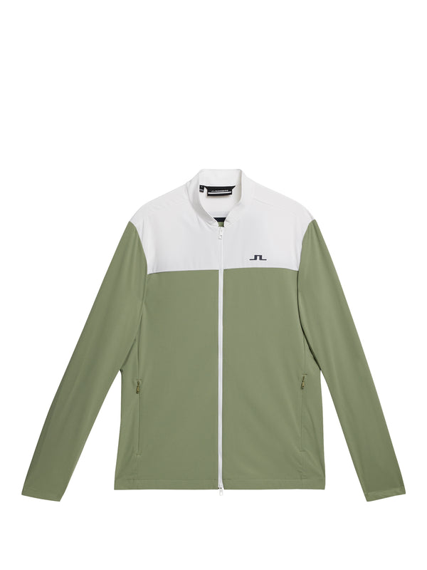 Jeff Hybrid Jacket / Oil Green