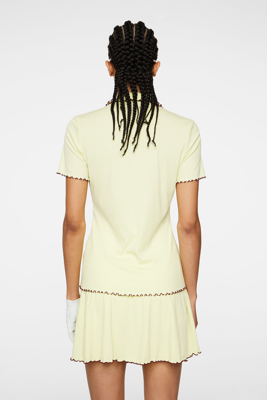 Marita Top / Pale Lime Yellow – J.Lindeberg