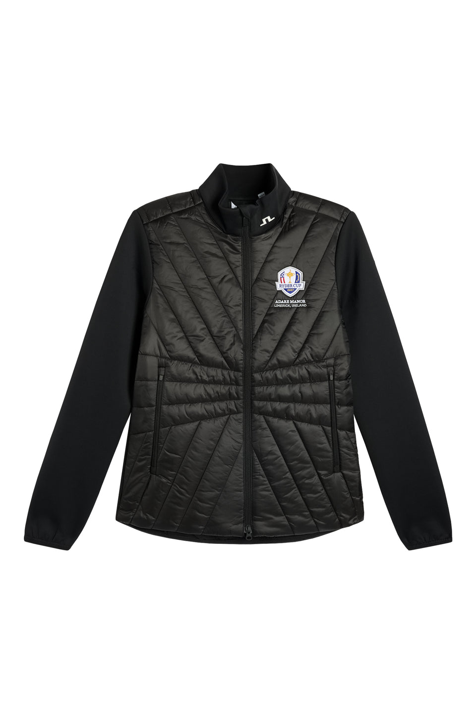 Holma Quilt Hybrid Jacket / Black
