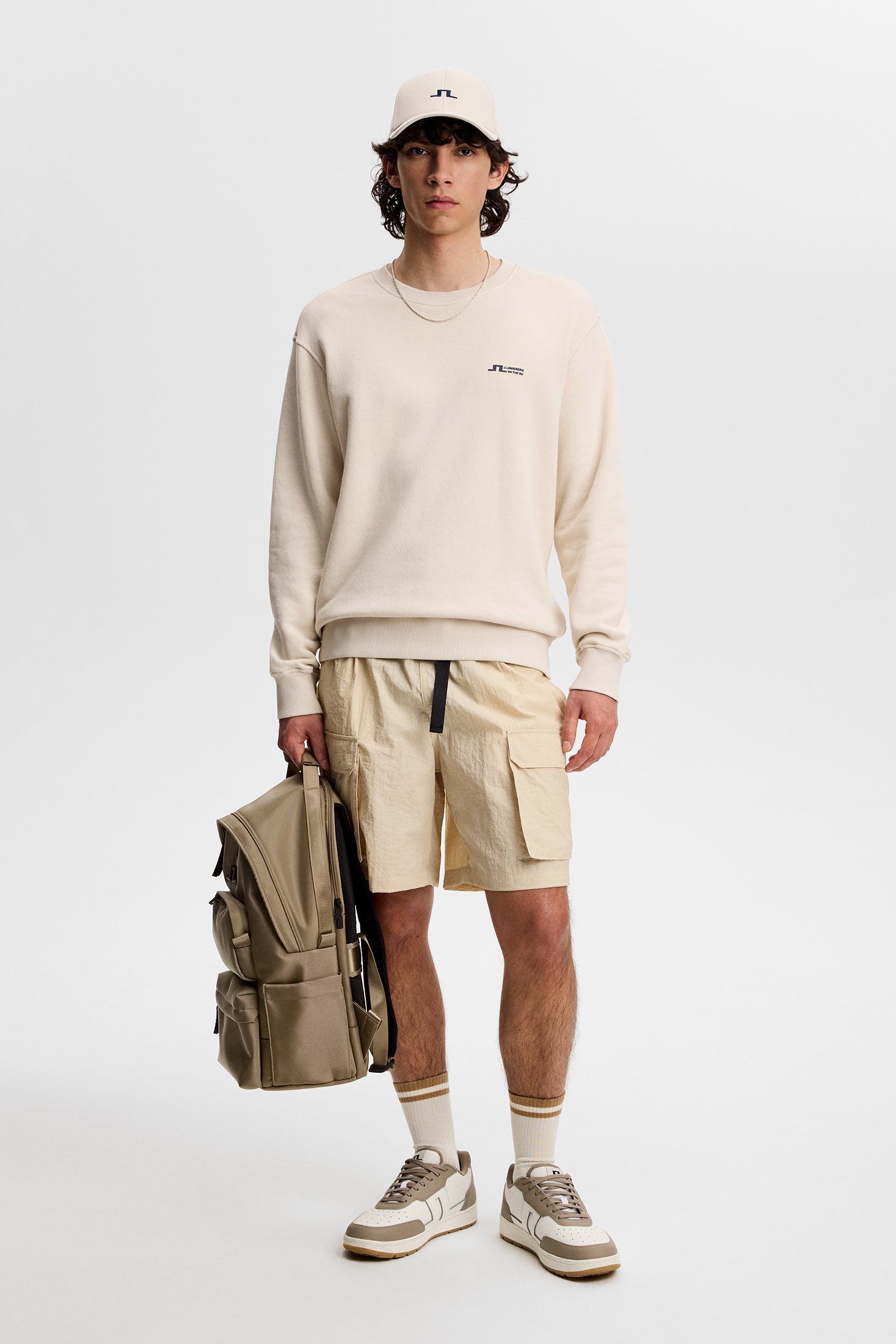 clubbaus トレーナー Cardon Crew Neck / Moonbeam – J.Lindeberg