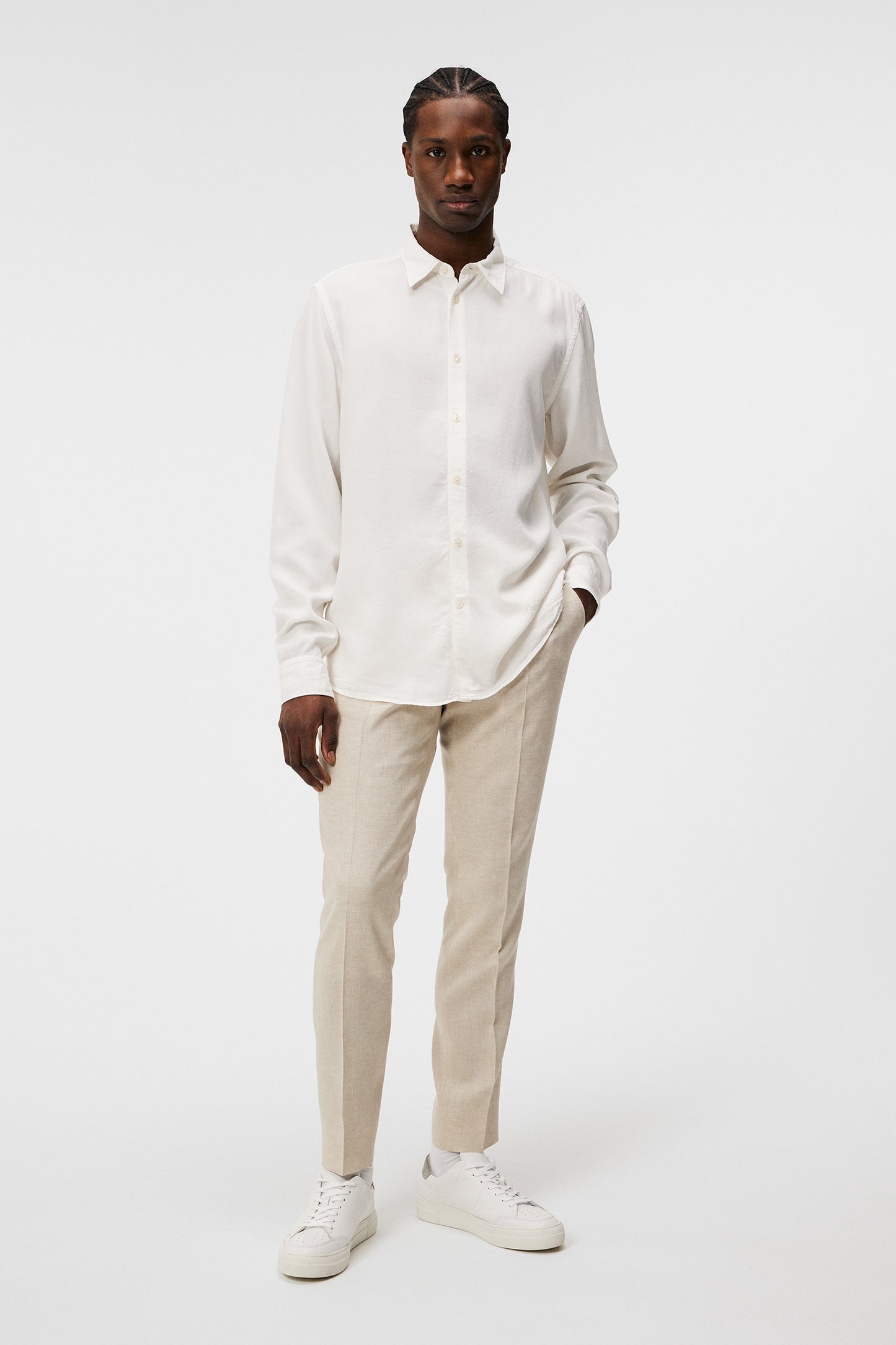Grant Super Linen Pants / Moonbeam