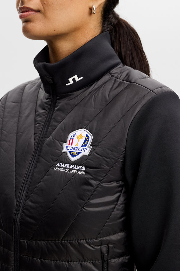 Holma Quilt Hybrid Jacket / Black