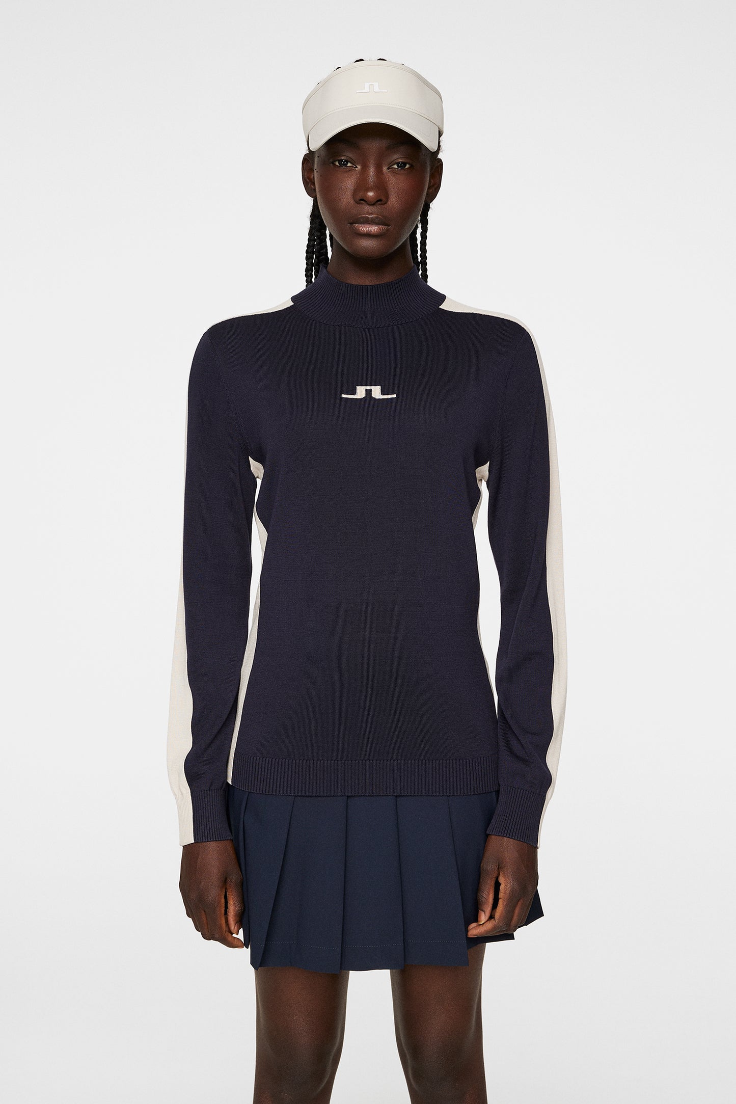Adia Knitted Sweater / JL Navy J.Lindeberg EU Adia Knitted Sweater / JL Navy J.Lindeberg EU