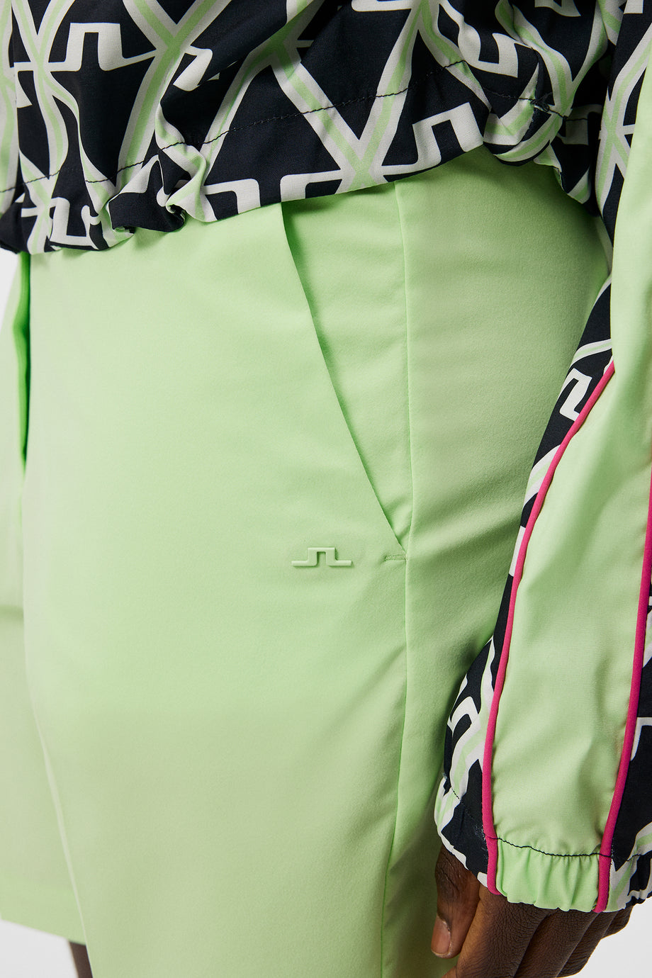 Lisa Mw Wide Shorts Fern Green