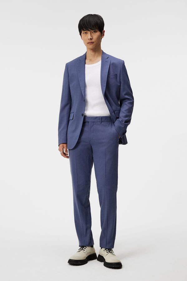 Hopper U Active Hopsack Blazer / Bijou Blue