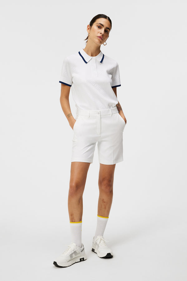 Gwen Long Shorts / White