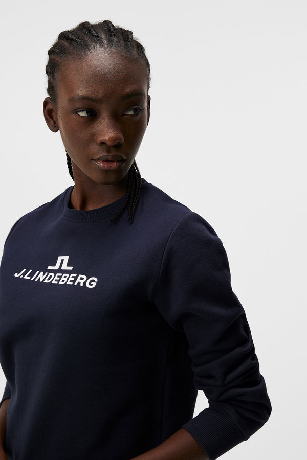 W Alpha Crew Neck / JL Navy