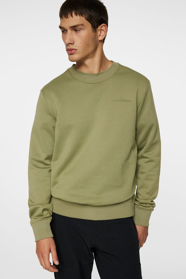 Alpha Crew Neck / Oil Green