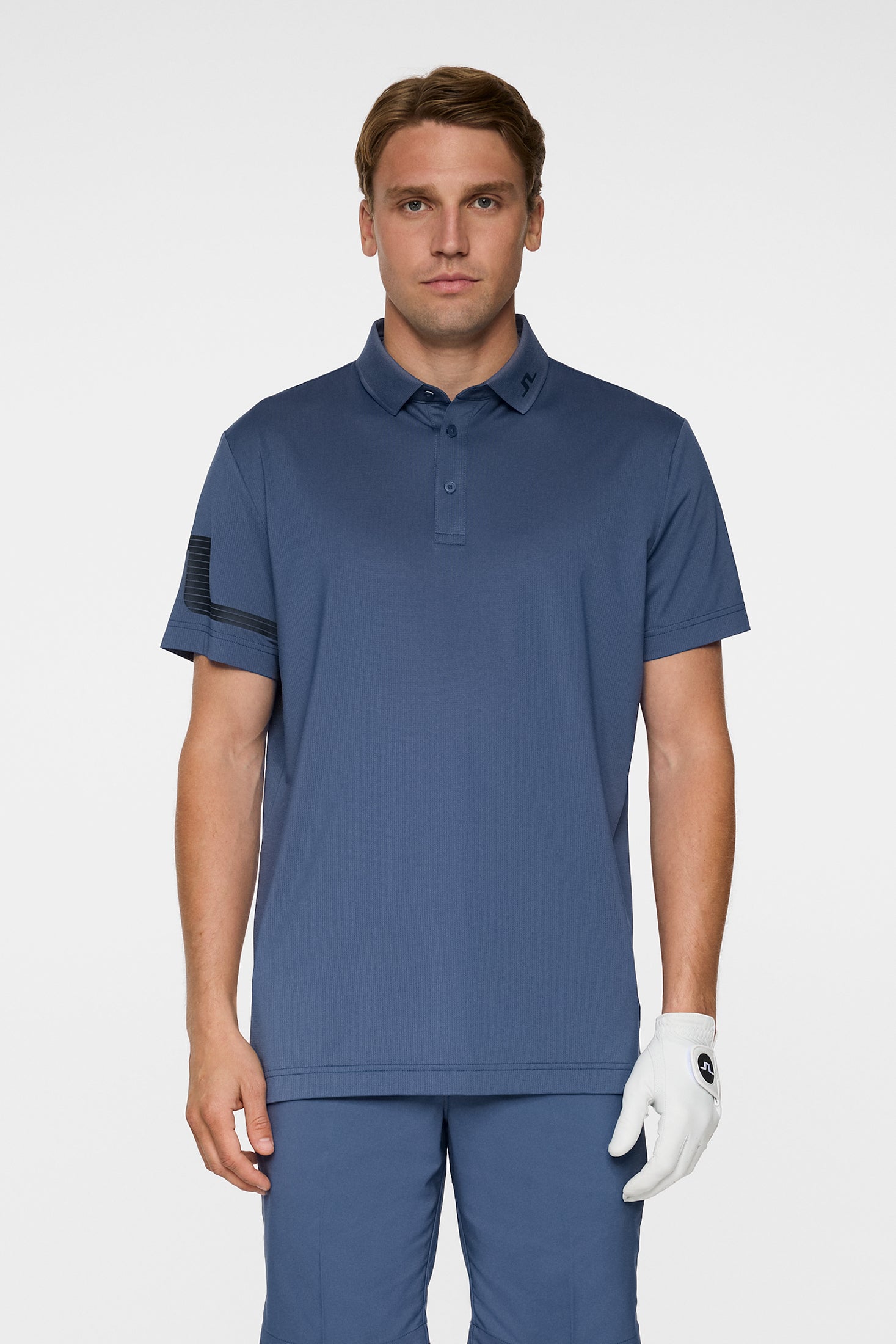 Heath Strike Polo / Vintage Indigo | J.Lindeberg Official
