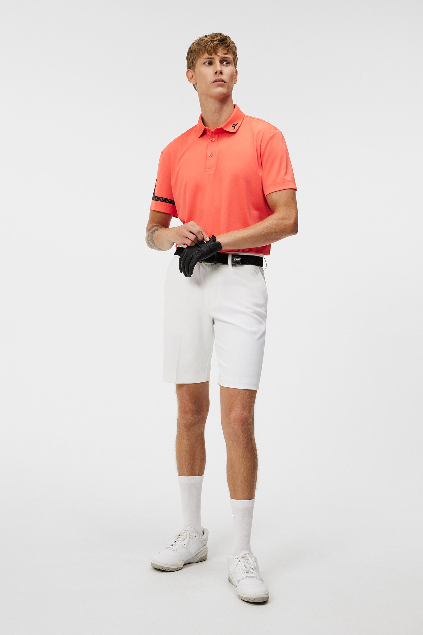 Heath Regular Fit Polo / Hot Coral