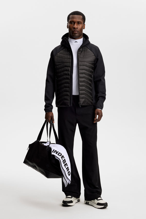 Heyden Quilt Hybrid Hood / Black