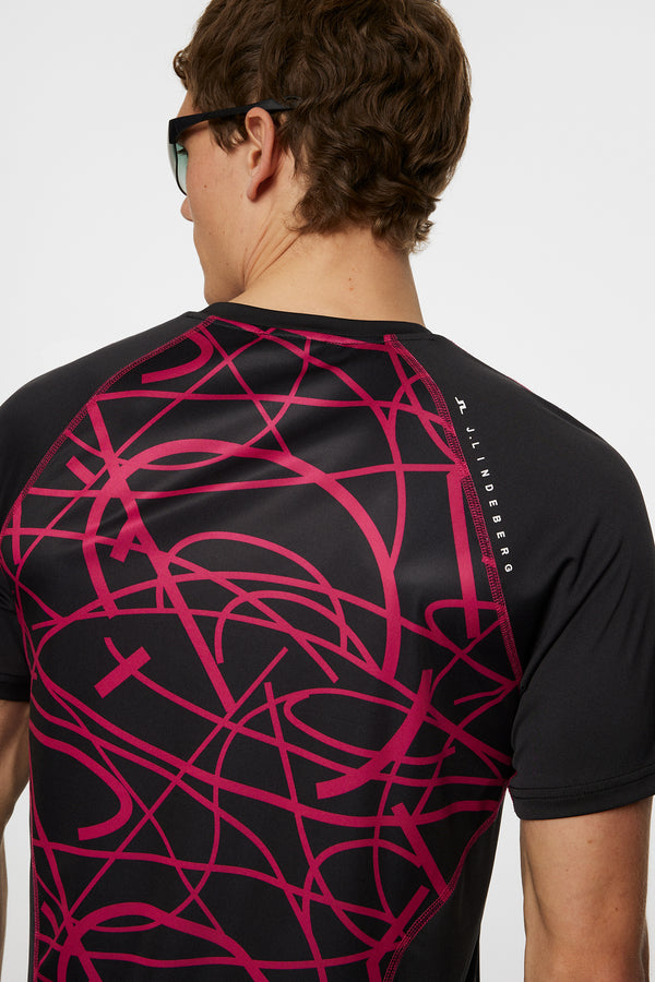 Alfonso Printed T-shirt / Black