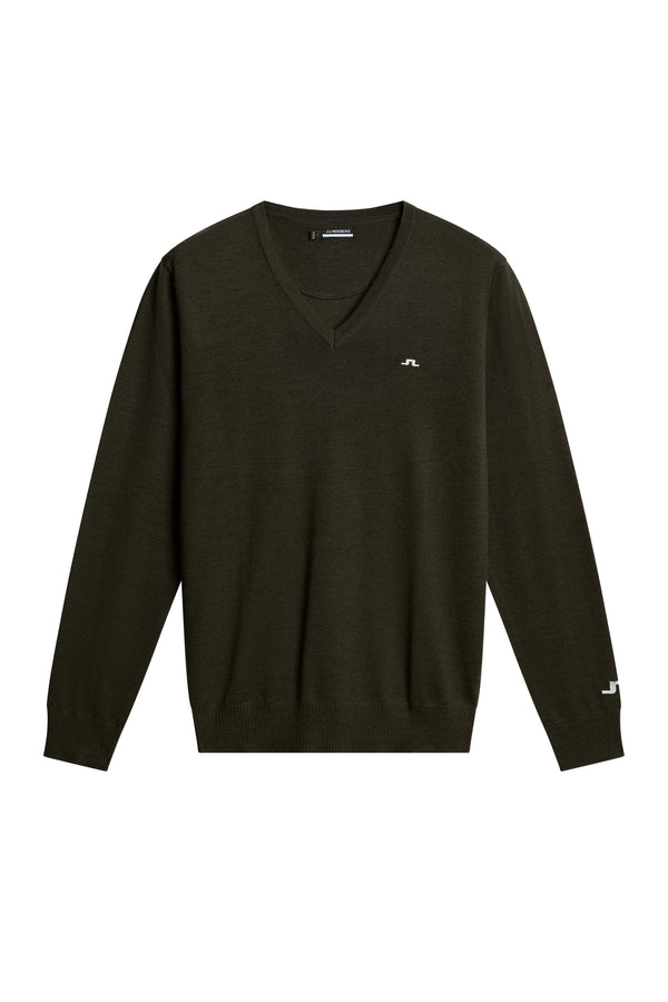 Lymann Knitted Sweater / Forest Green