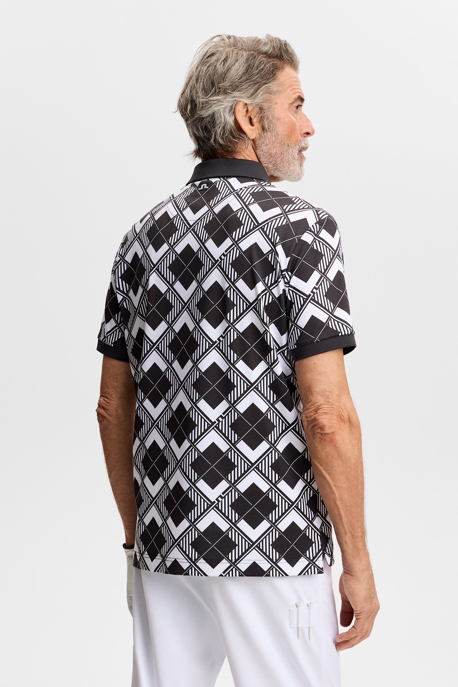 30Y Tour Tech Argyle Polo / 2-1 Argyle | J.Lindeberg Official