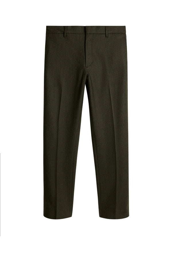 Soren Cash Flannel Pants / Forest Green