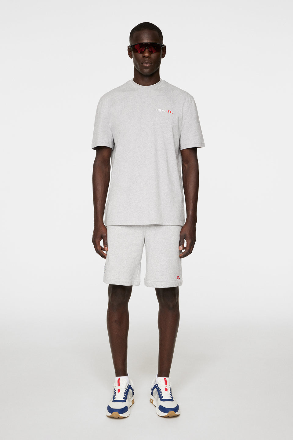 Elie Unisex T-Shirt / Light Grey Melange