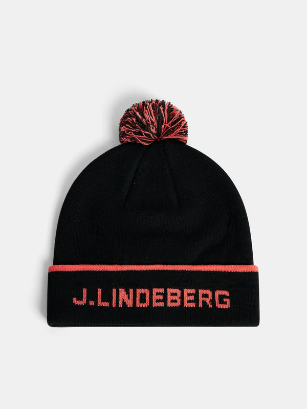 Stripe Beanie / Black