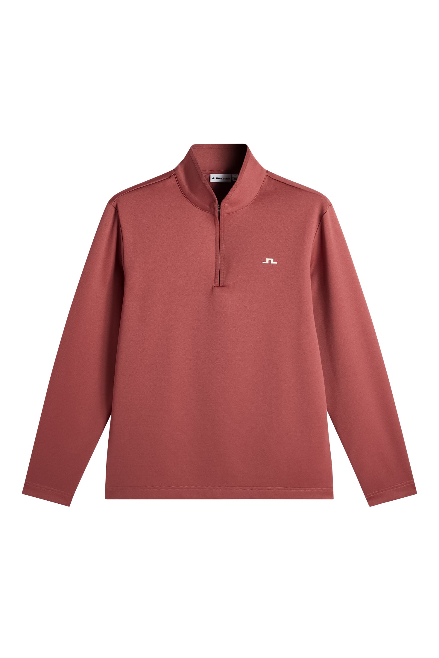 Clide Quarter Zip Mid Layer / Apple Butter | J.Lindeberg Official