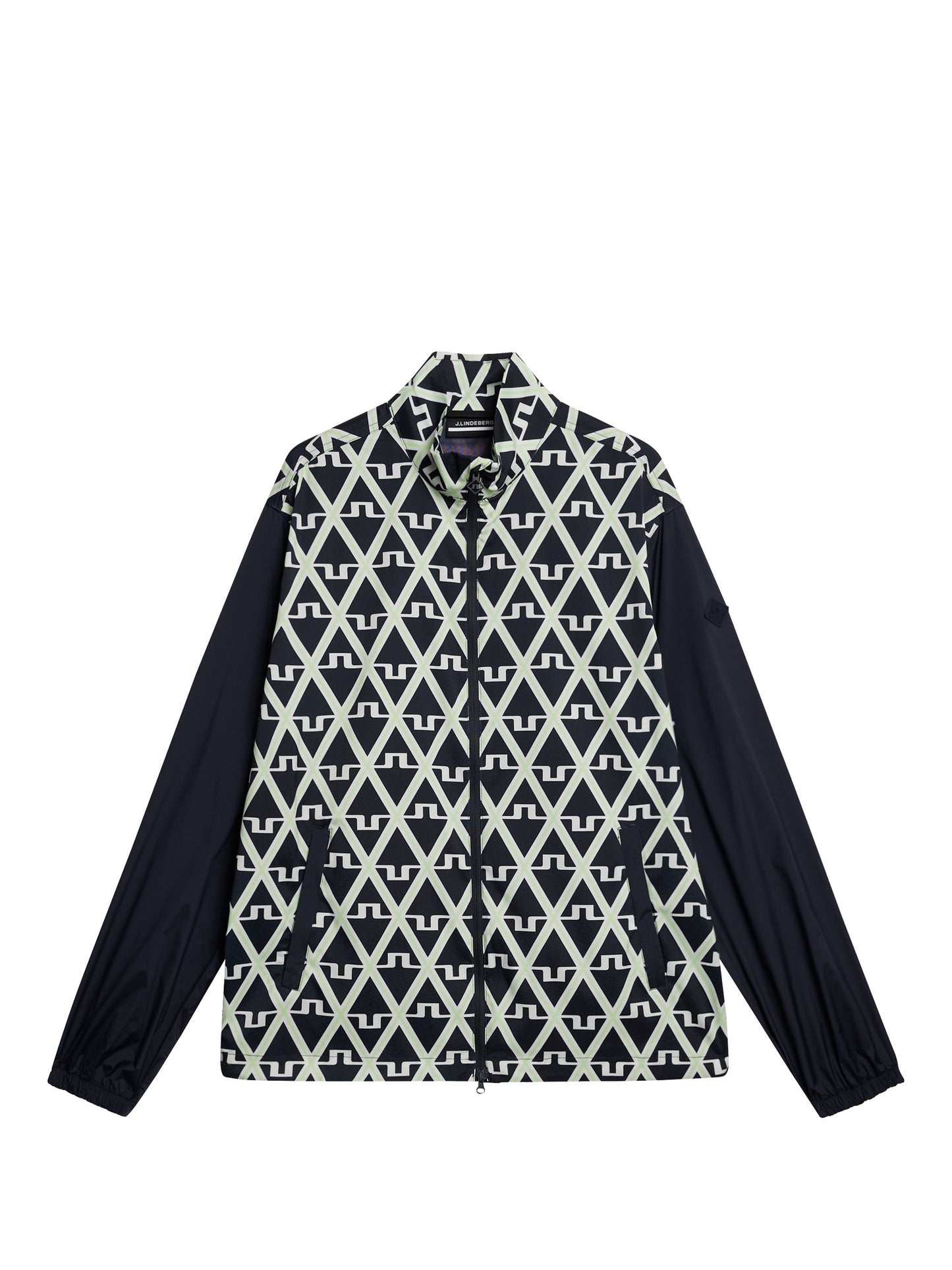 Lear printed Wind jacket / Geo JL Navy