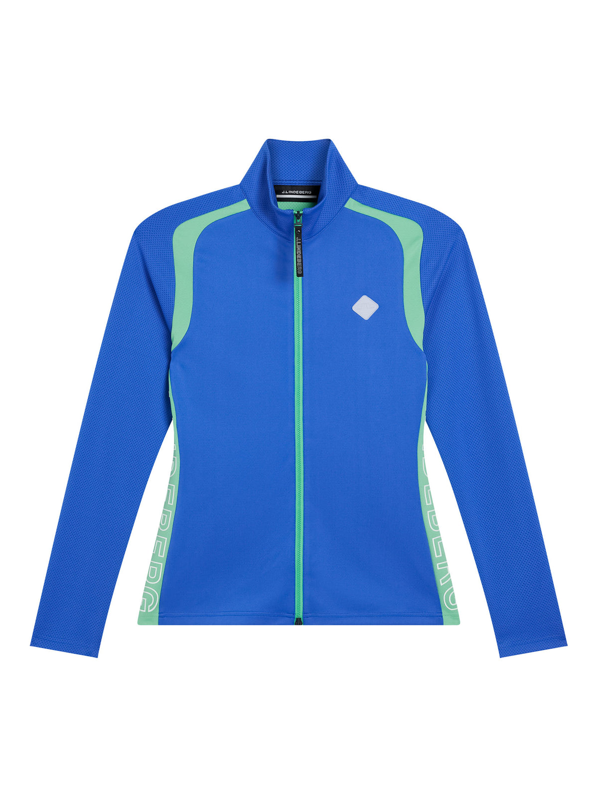 Solar Full Zip Mid Layer / Dazzling Blue J.Lindeberg