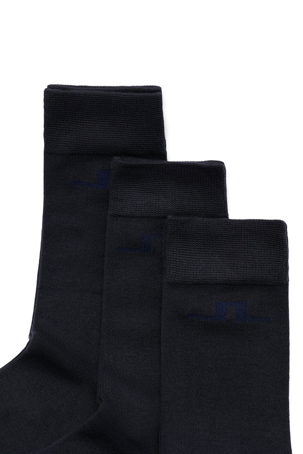 Long Socks 3P / Black