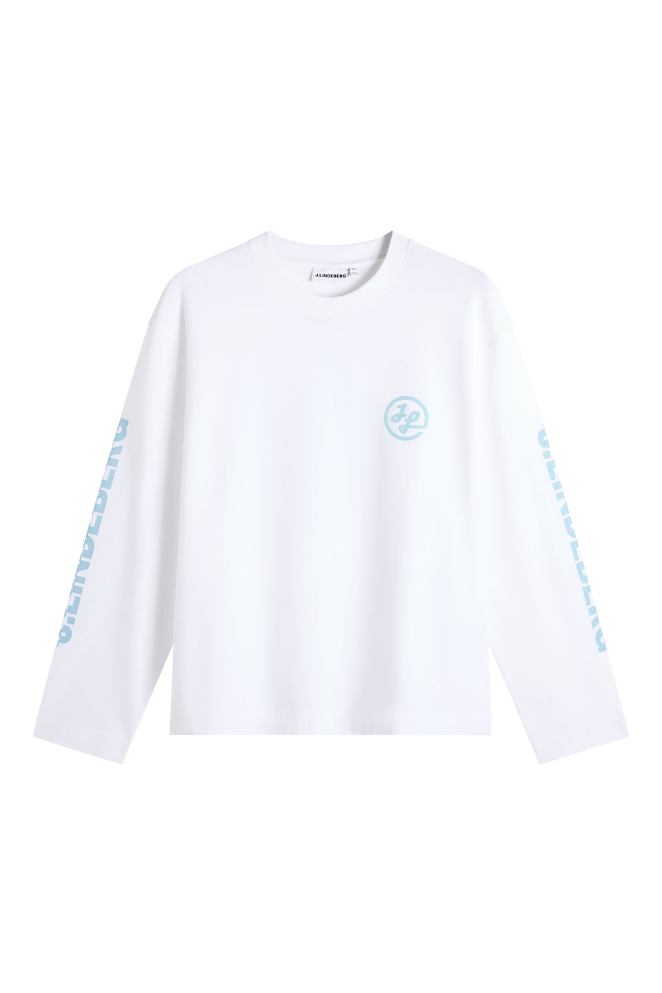 Walsh LS Print T-shirt / White