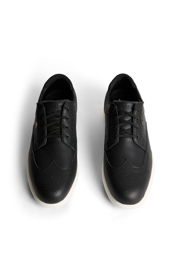 Fairway Brogue Golf Sneaker / Black
