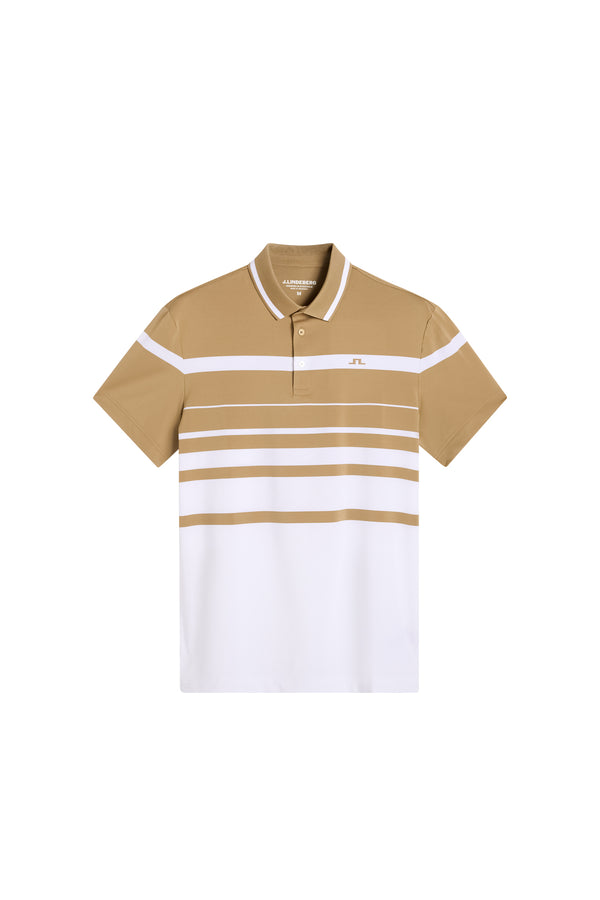 Leo Stripe Polo / Kelp
