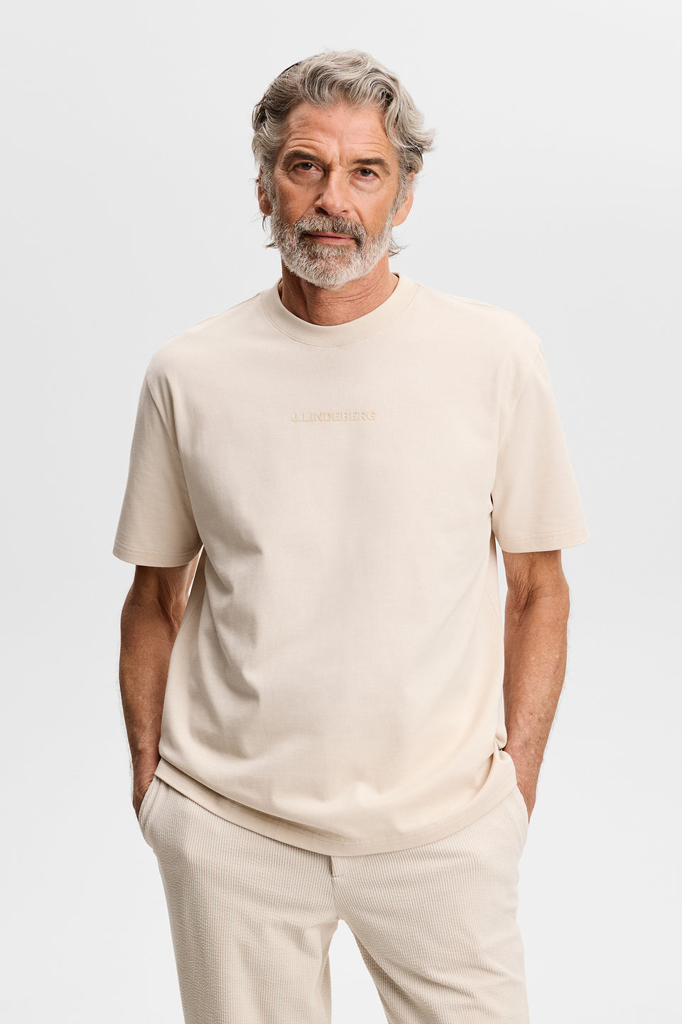 Hale Heavy Logo T-shirt / Moonbeam