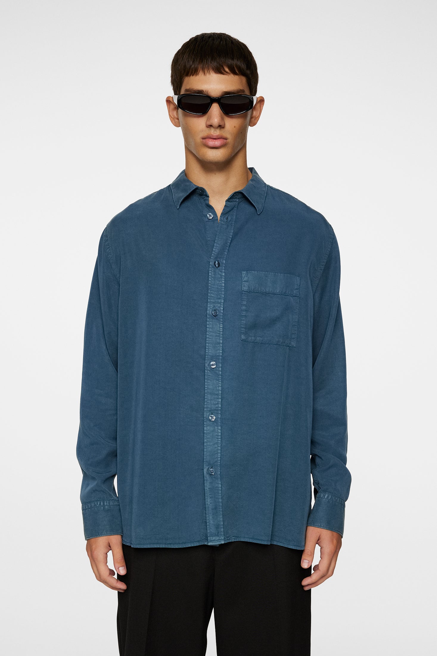 Reg Comfort Tencel GW Shirt / Key Largo | J.Lindeberg Official