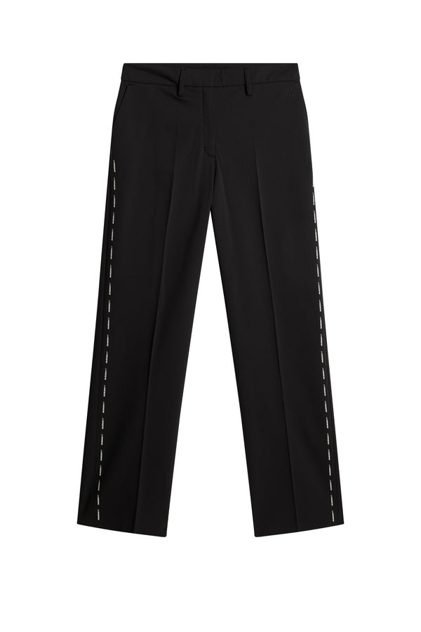 Norah Side Stripe Pant / Black