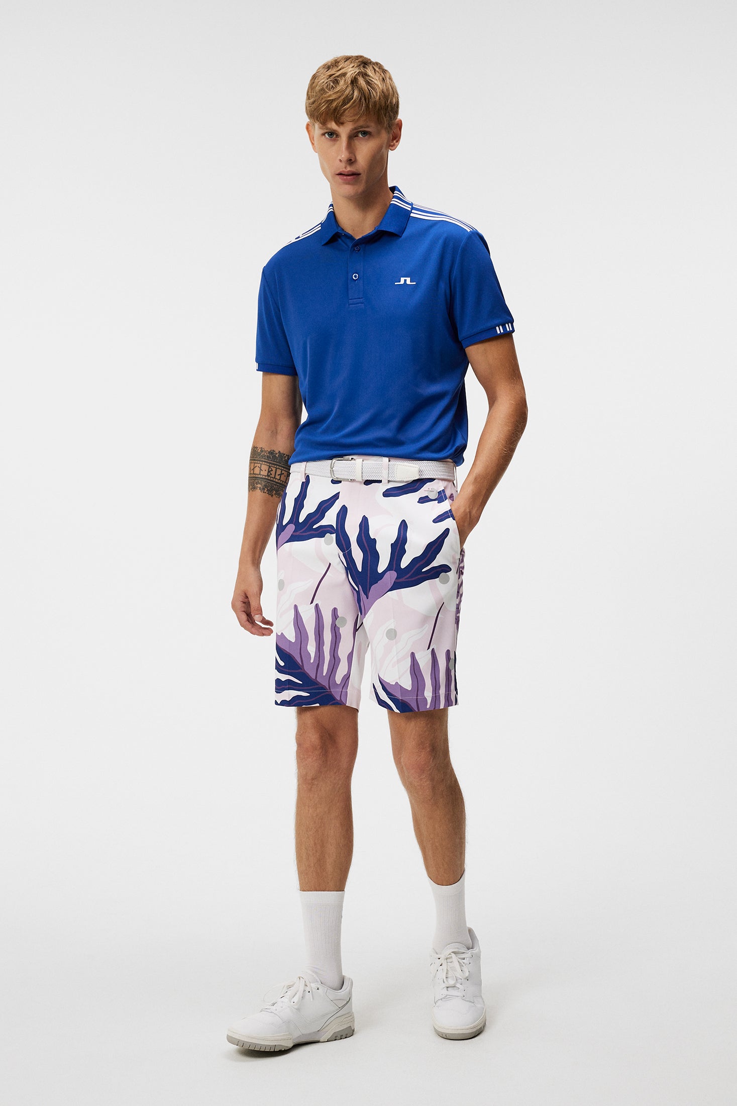 Ian Regular Polo / Sodalite Blue – J.Lindeberg