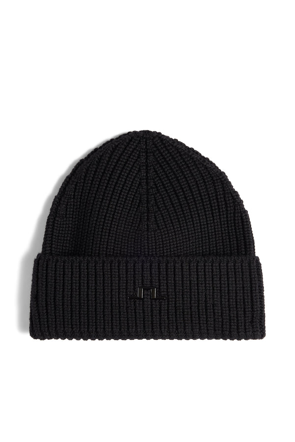 Merino Beanie / Black