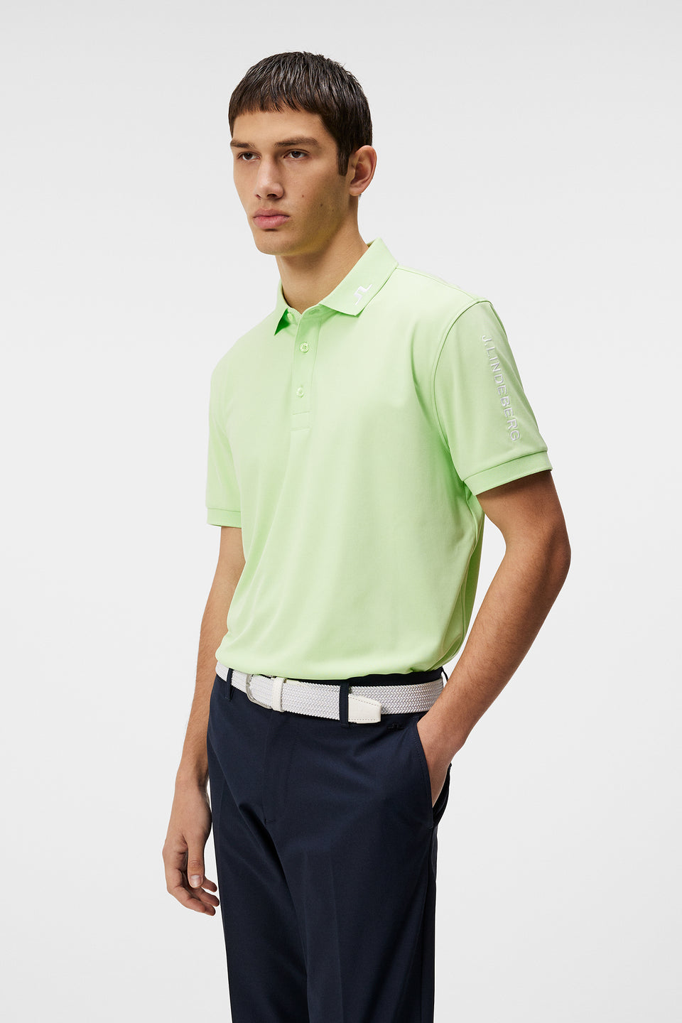 Tour Tech Slim Fit Polo / Paradise Green