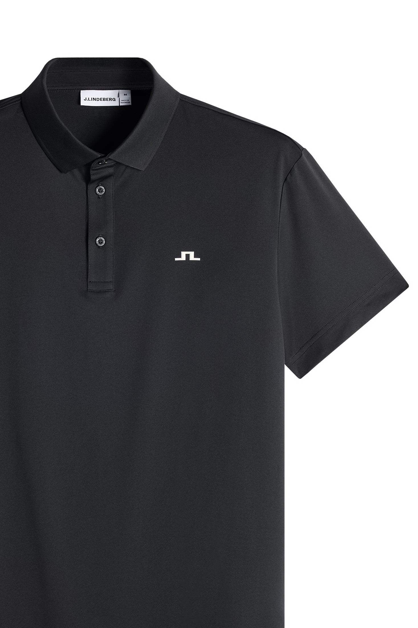 J.LINDEBERG ポロシャツ ブラック XL Bridge Polo / Black | J.Lindeberg Official