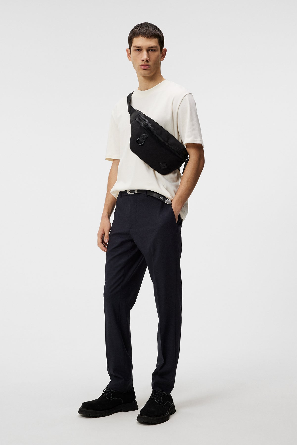 Grant Bi-stretch Pants / JL Navy