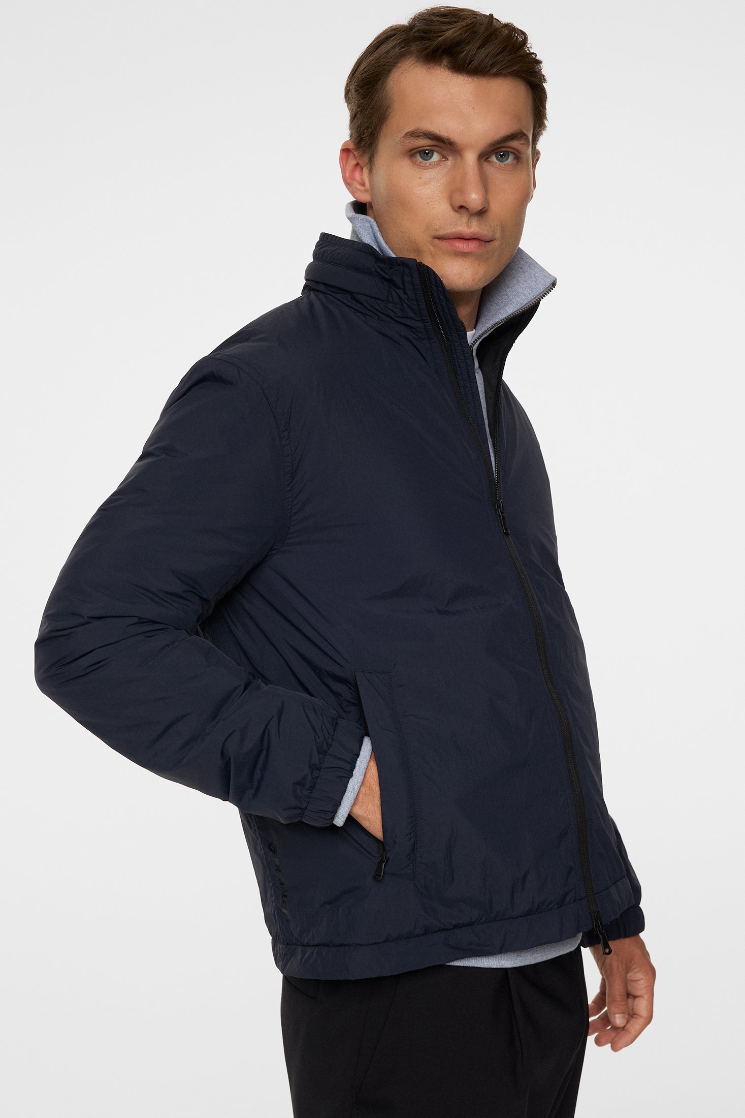 J　ラ・プレリーＰ Parrie light padded jacket / JL Navy – J.Lindeberg EU